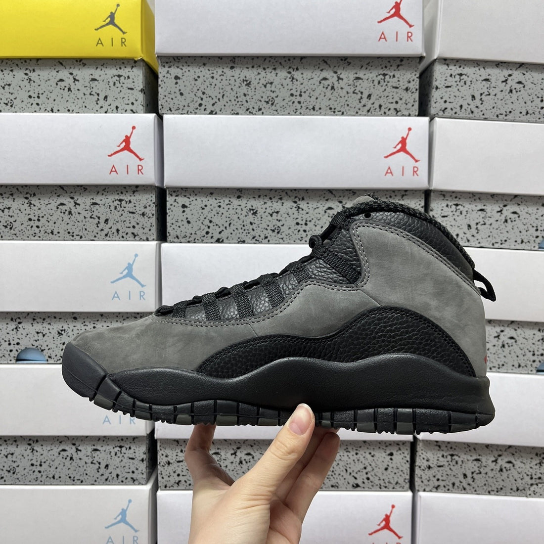 Air Jordan 10 Shadow Grey