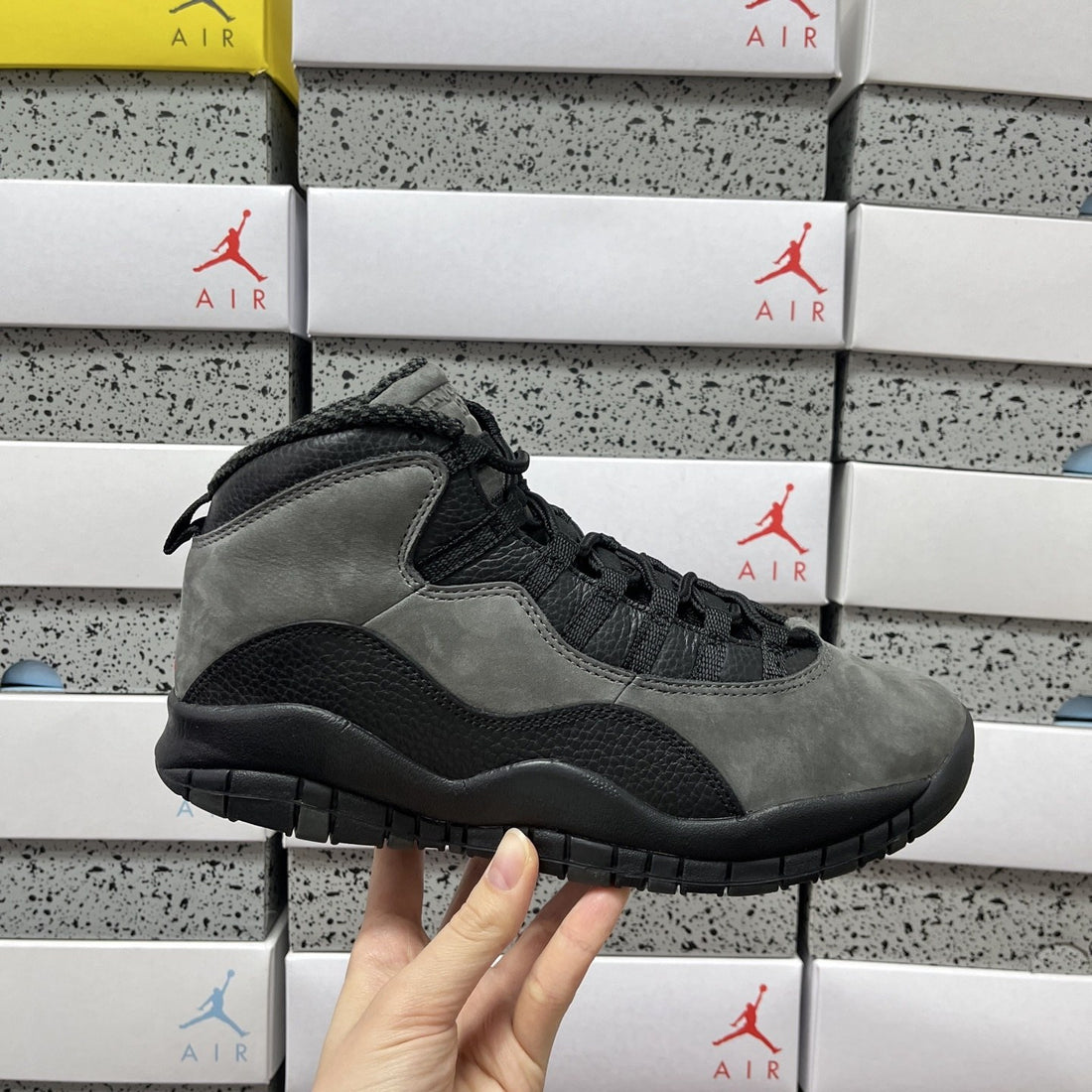 Air Jordan 10 Shadow Grey