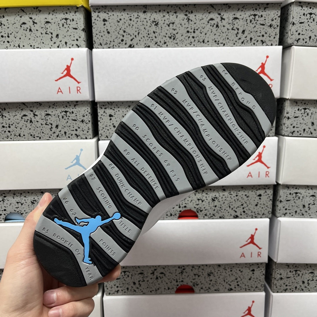 Air Jordan 10 Steel Grey