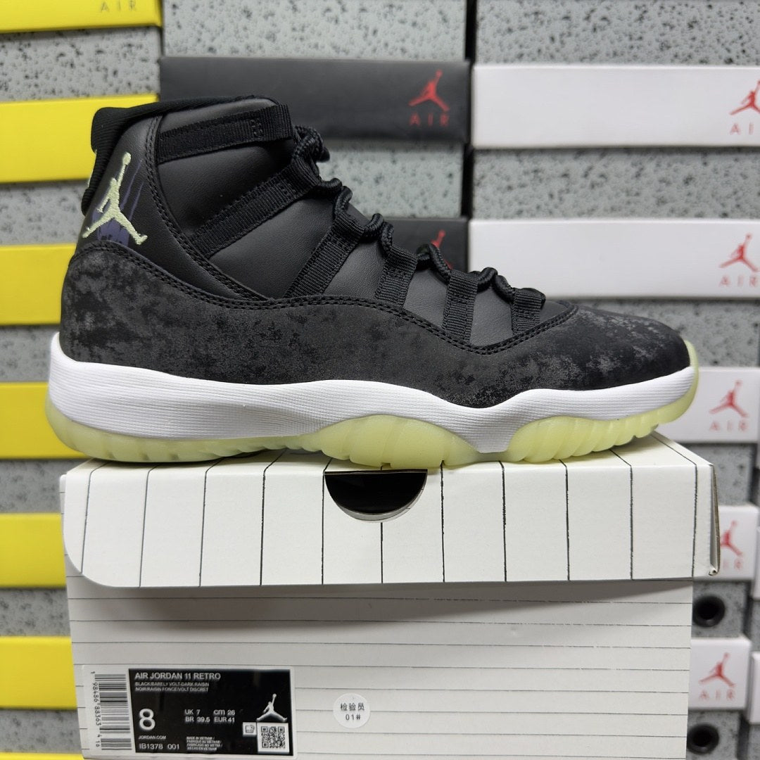 Air Jordan 11 Black Suede Space