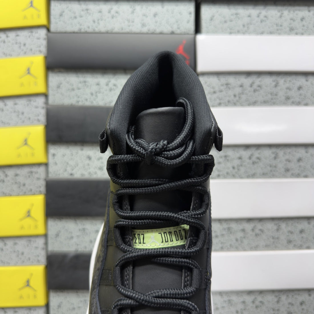 Air Jordan 11 Black Suede Space