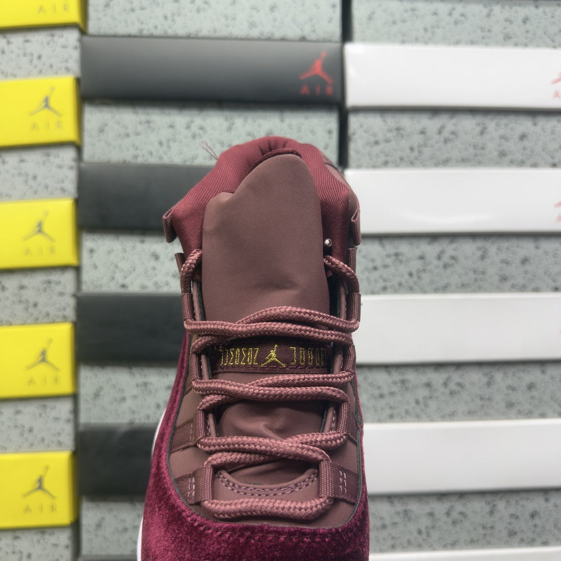 Air Jordan 11 Heiress Velvet Burgundy