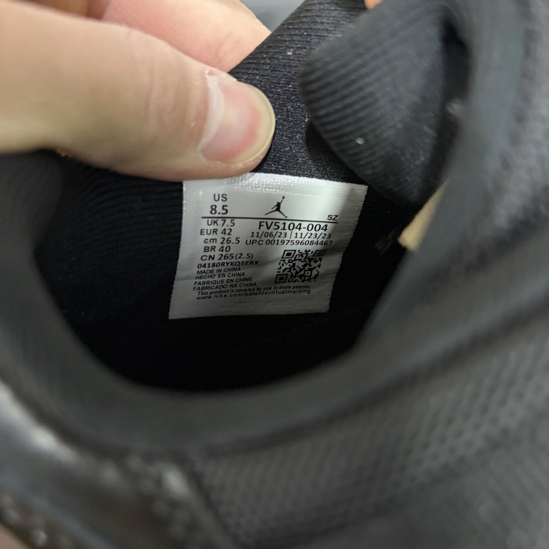Air Jordan 11 Low Black Patent