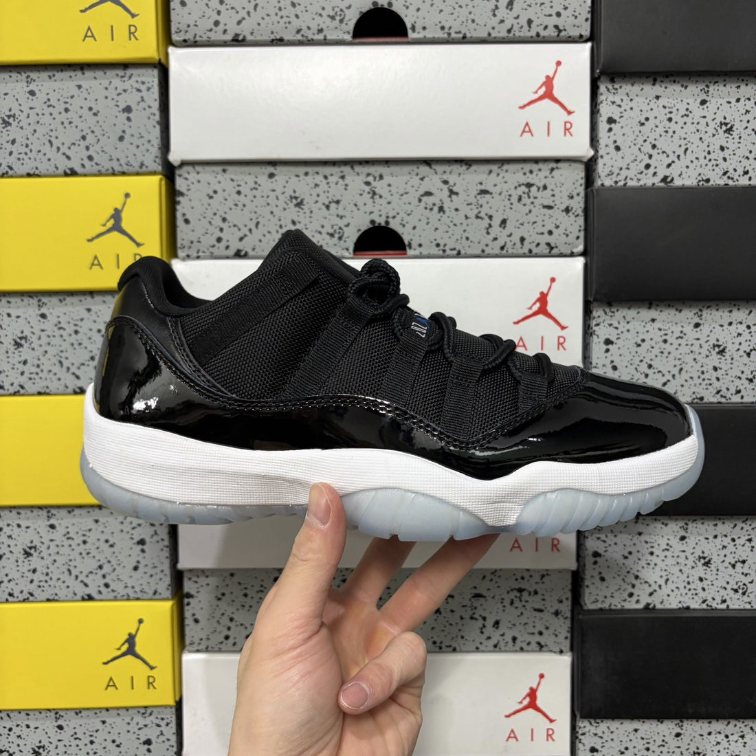 Air Jordan 11 Low Black Patent
