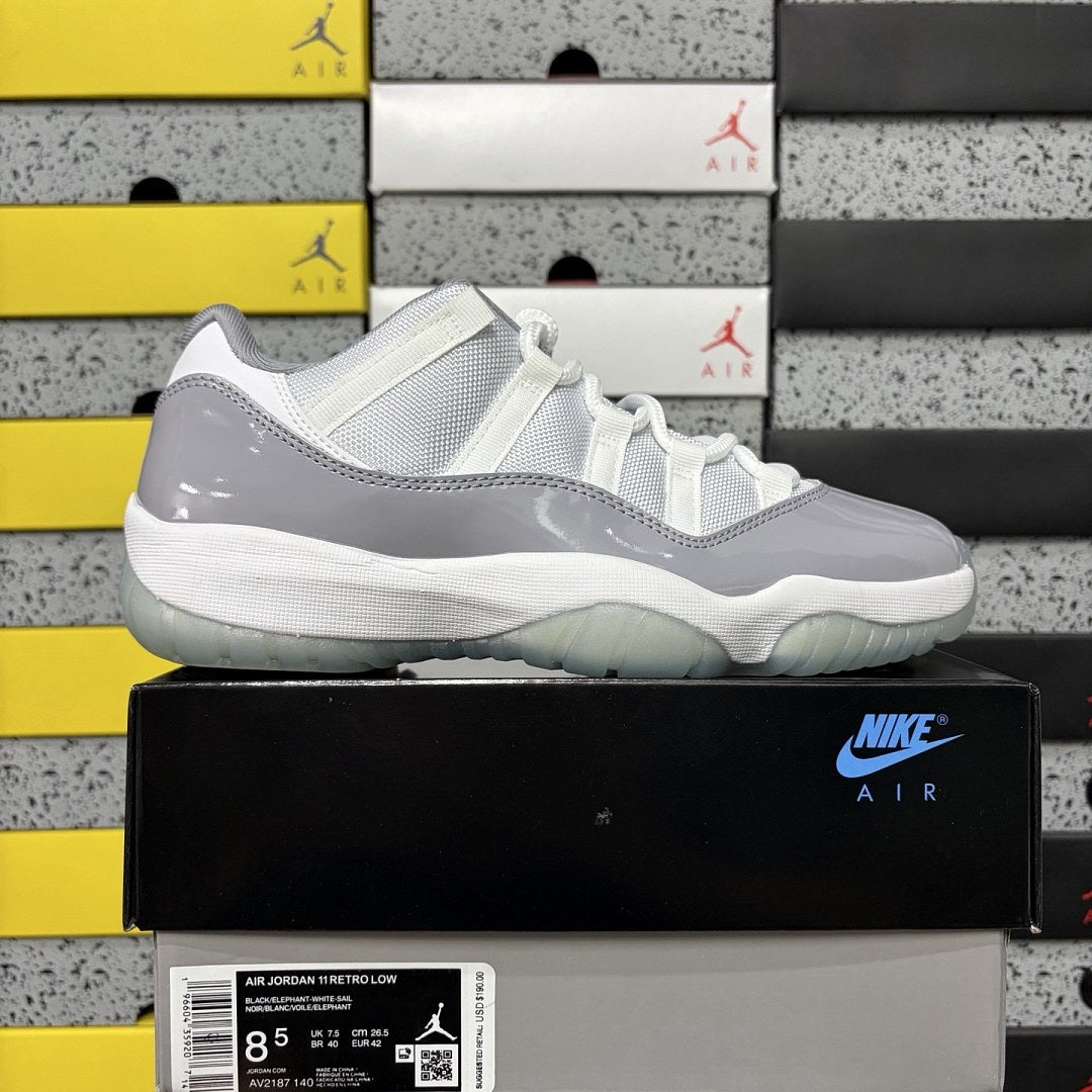 Air Jordan 11 Low Cement Grey
