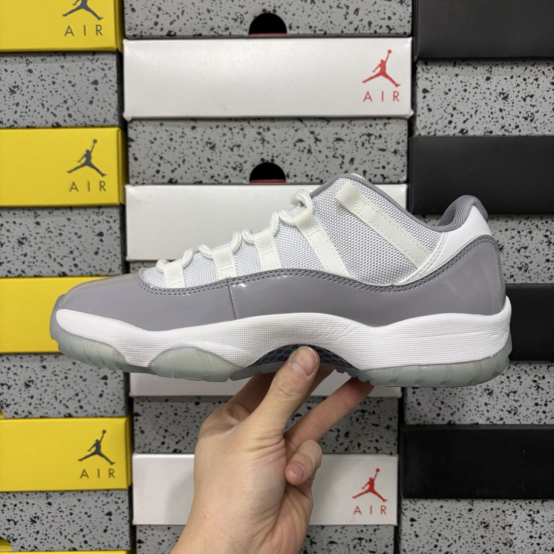 Air Jordan 11 Low Cement Grey