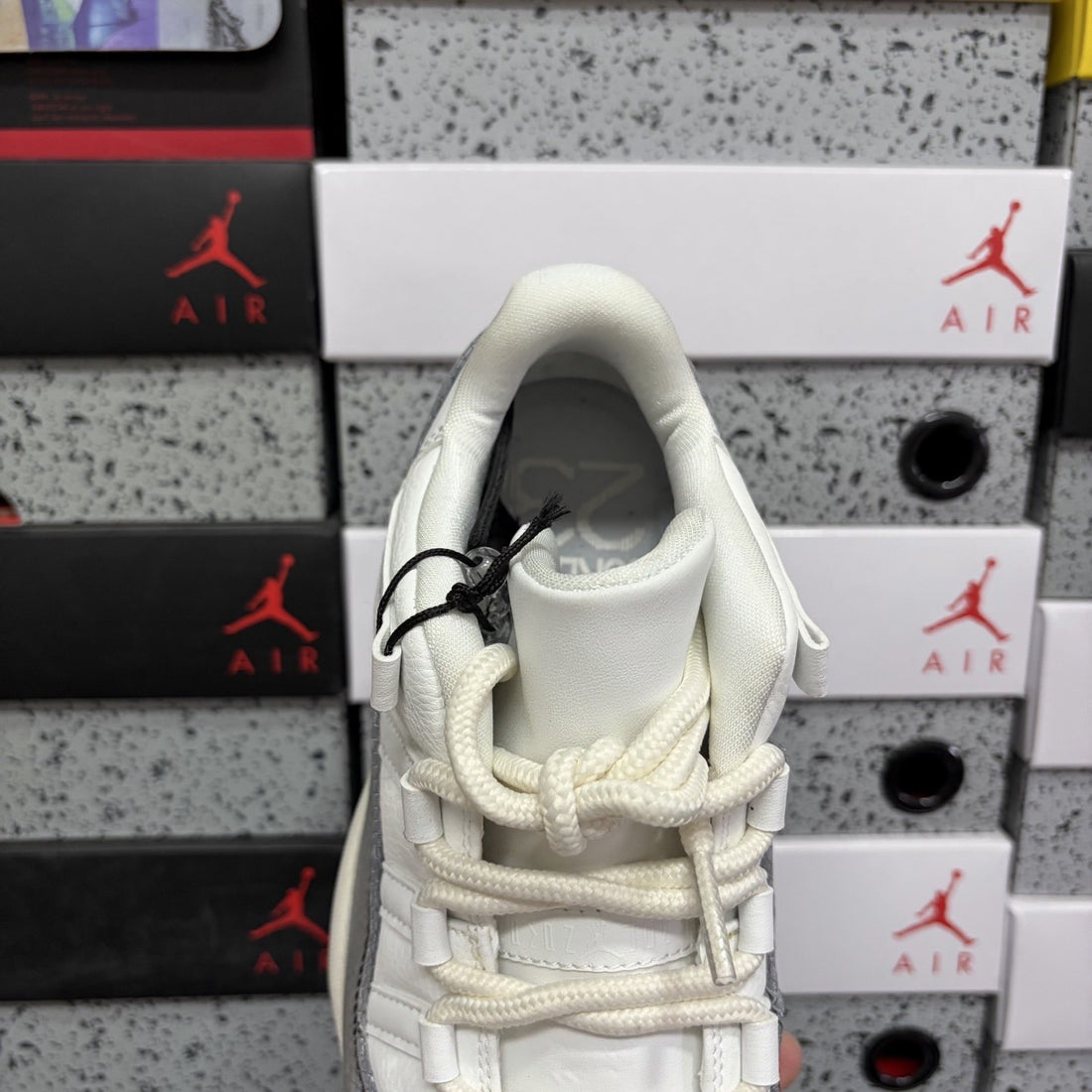 Air Jordan 11 Low Grey Suede