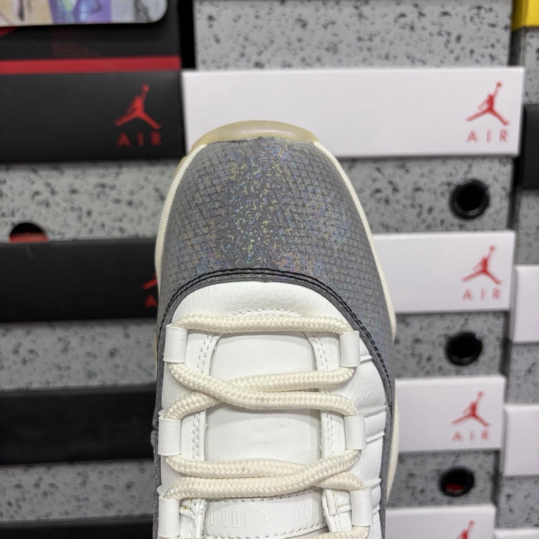Air Jordan 11 Low Grey Suede
