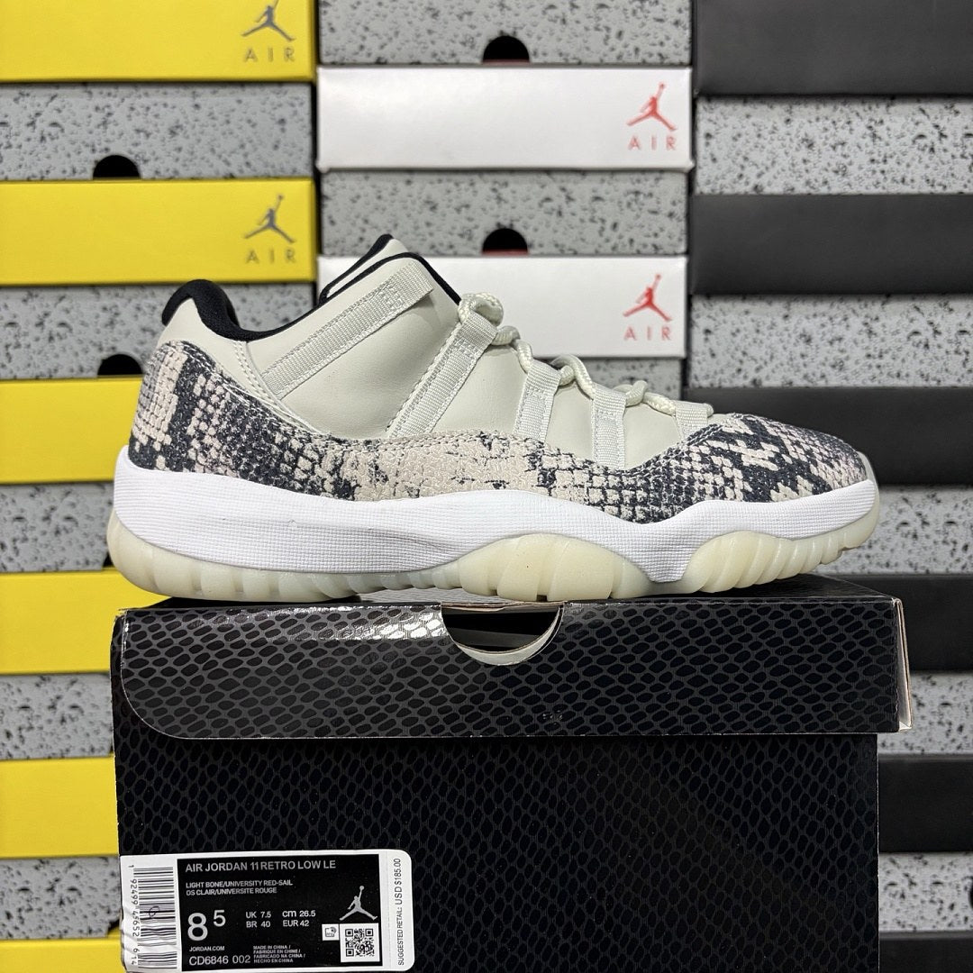 Air Jordan 11 Low Snakeskin