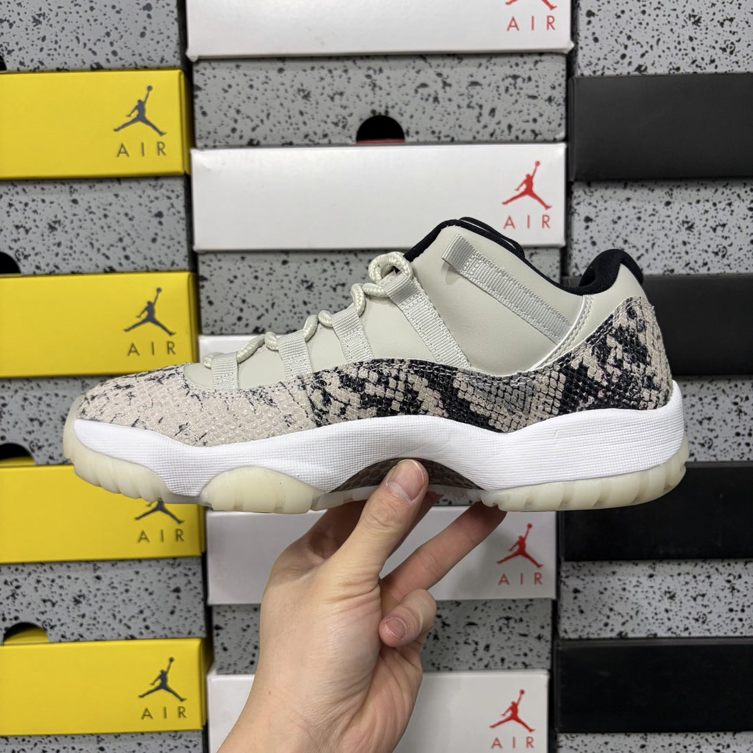 Air Jordan 11 Low Snakeskin