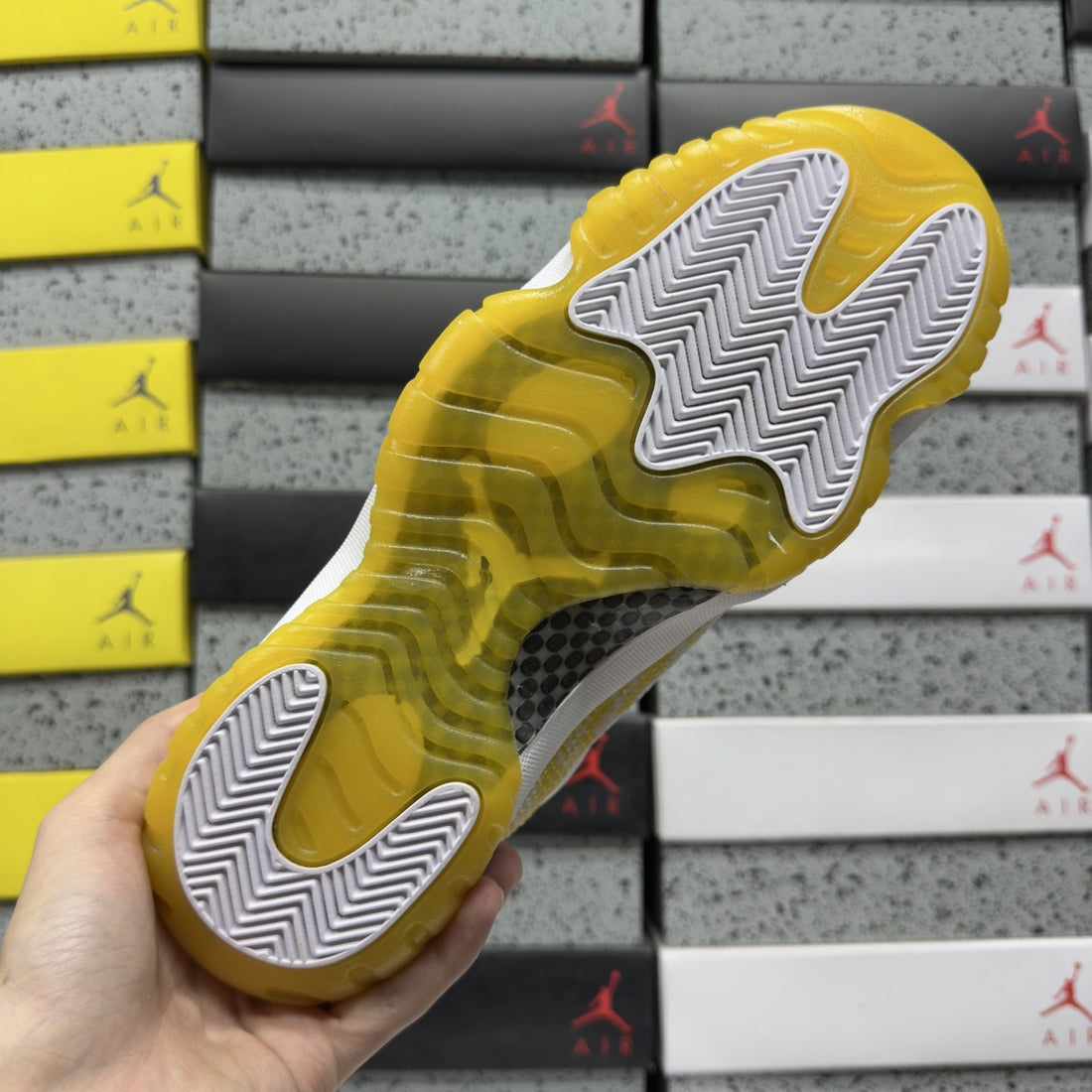 Air Jordan 11 Low Yellow Snakeskin