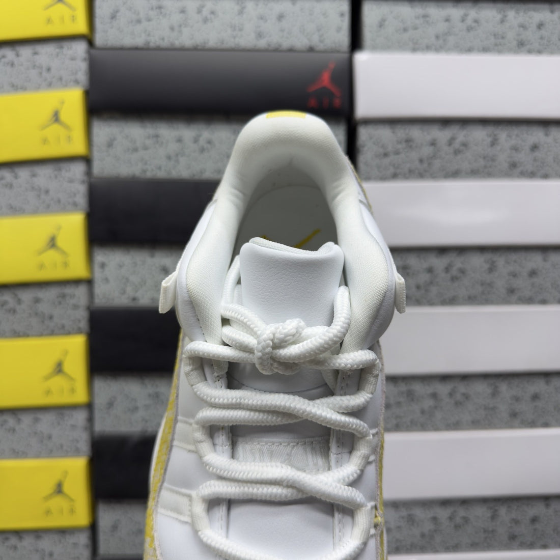 Air Jordan 11 Low Yellow Snakeskin