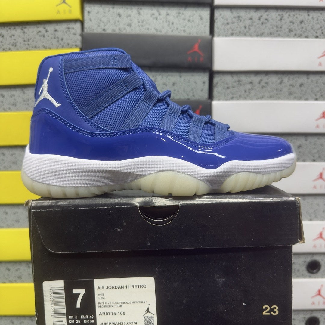 Air Jordan 11 Royal Blue Patent