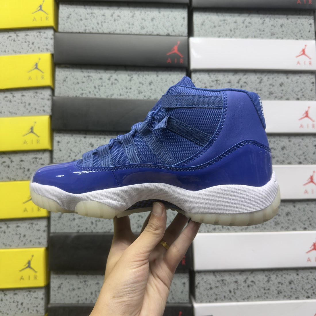 Air Jordan 11 Royal Blue Patent