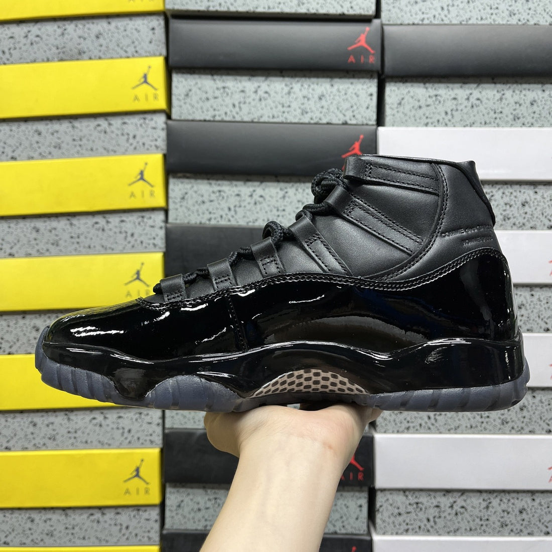 Air Jordan 11 Triple Black Patent