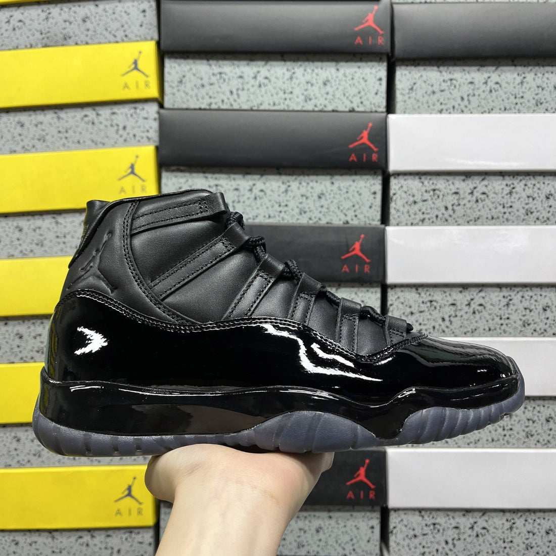 Air Jordan 11 Triple Black Patent