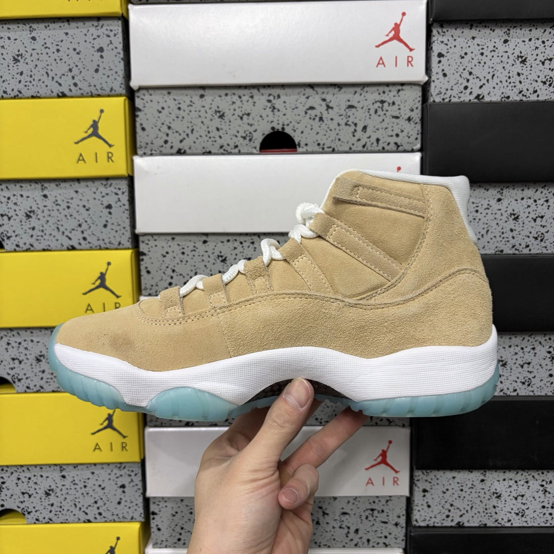 Air Jordan 11 Wheat Suede