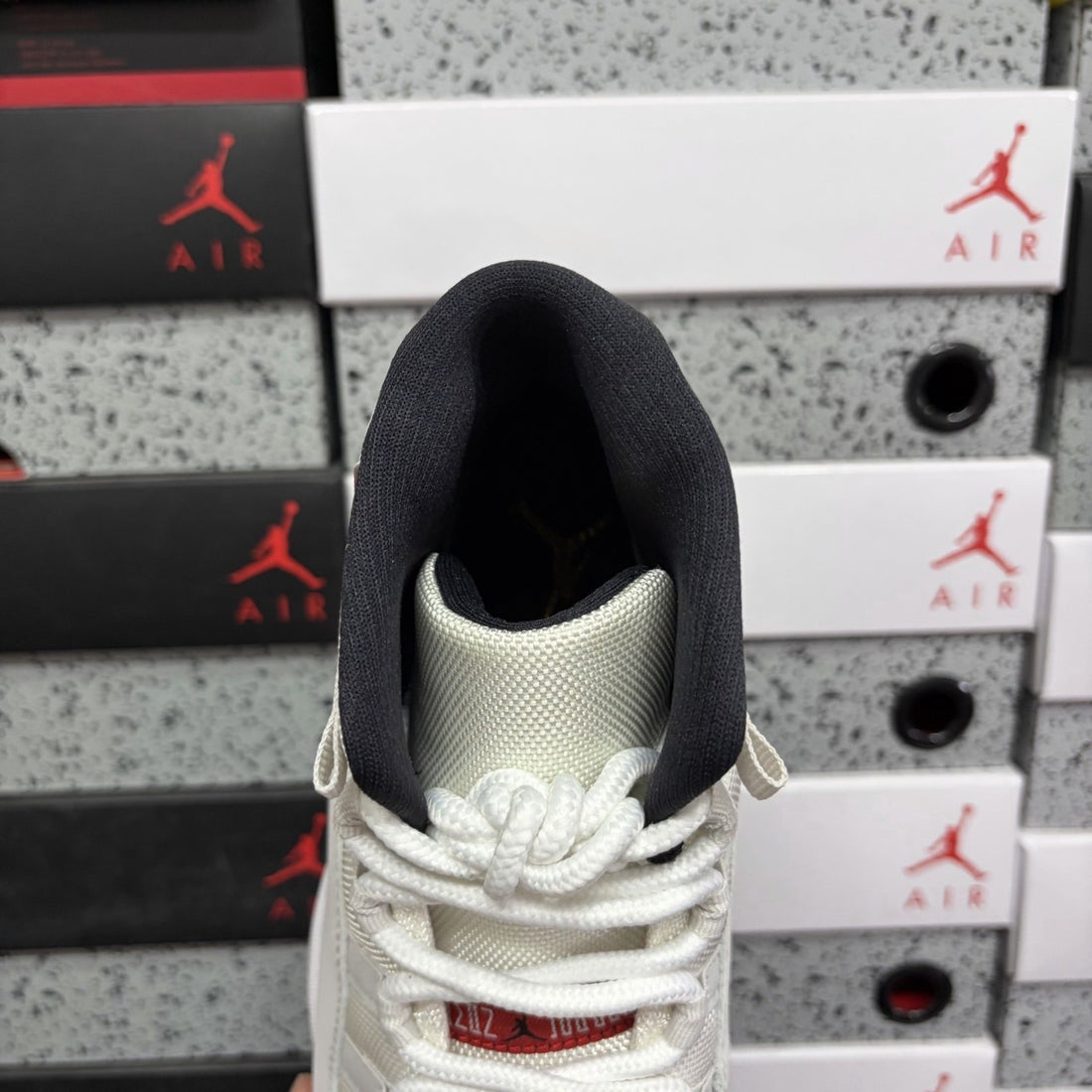 Air Jordan 11 White Gym Red