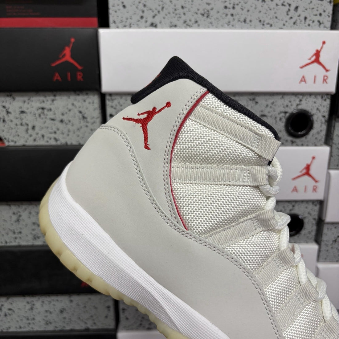 Air Jordan 11 White Gym Red