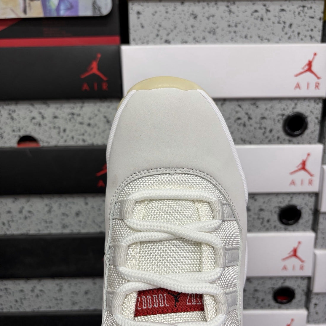 Air Jordan 11 White Gym Red