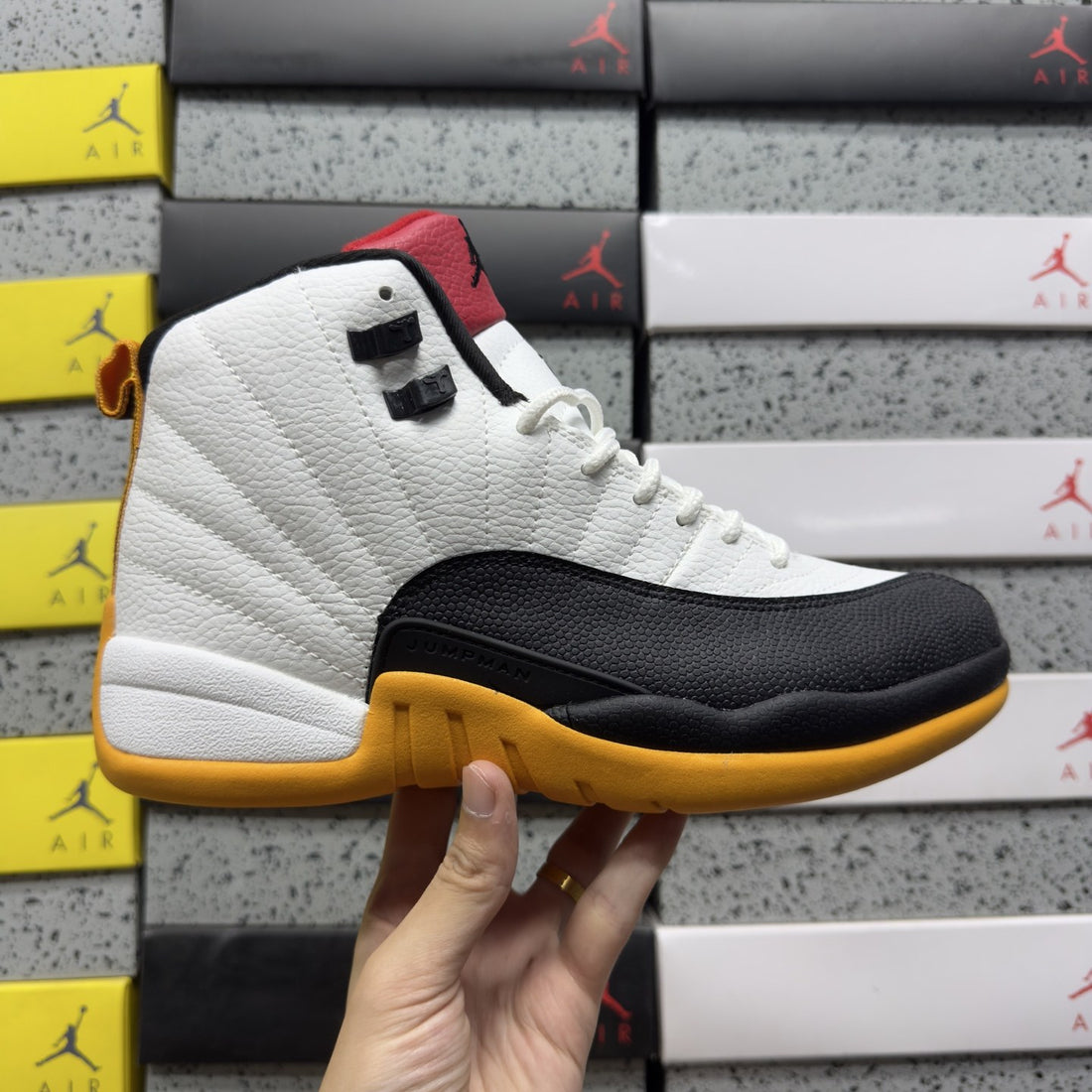 Air Jordan 12 Barons Orange