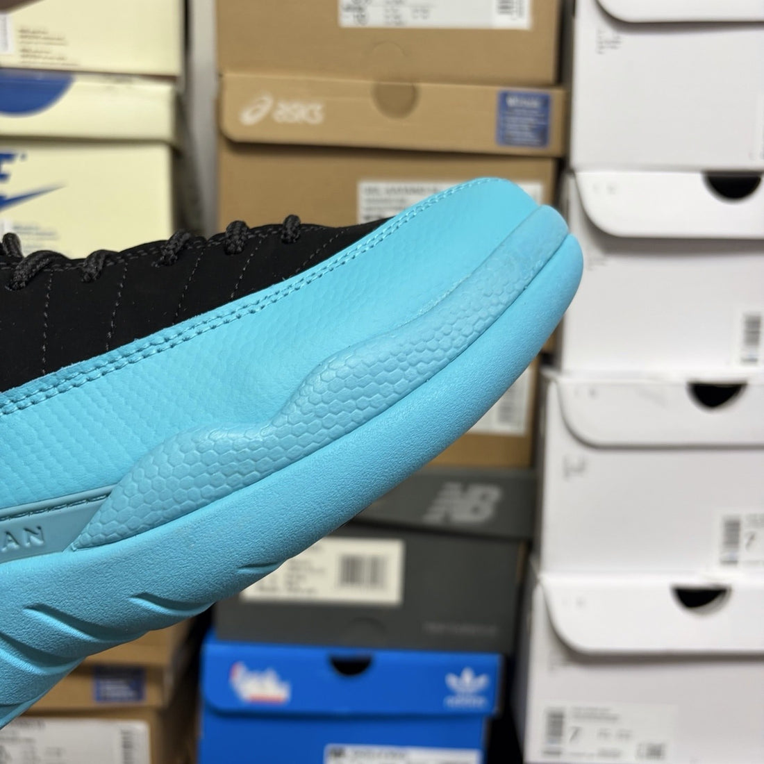Air Jordan 12 Black Aqua