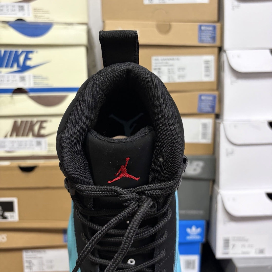 Air Jordan 12 Black Aqua