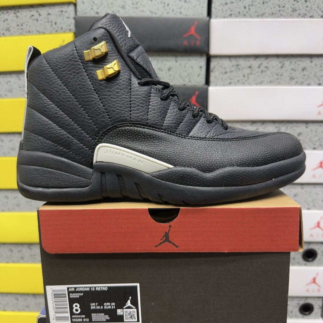 Air Jordan 12 Black Gold Taxi