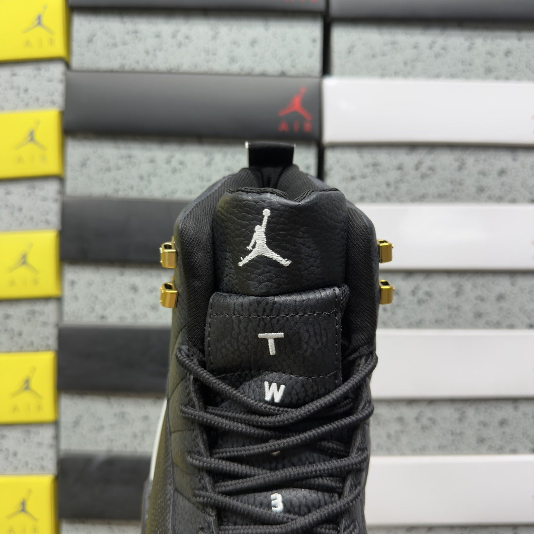 Air Jordan 12 Black Gold Taxi