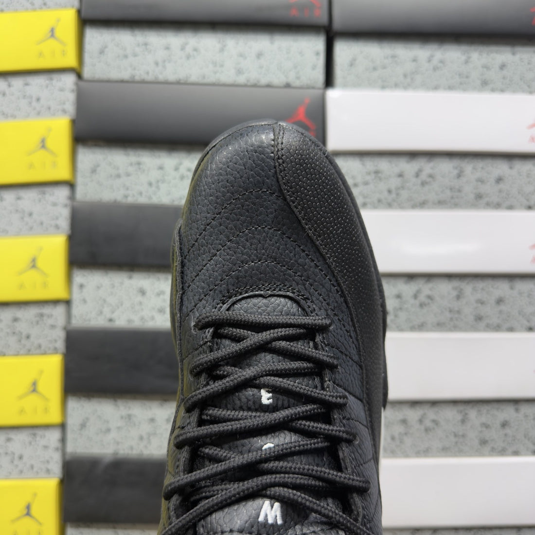 Air Jordan 12 Black Gold Taxi