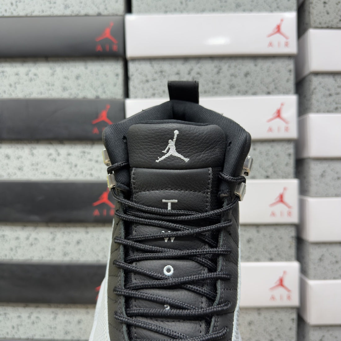 Air Jordan 12 Black Grey