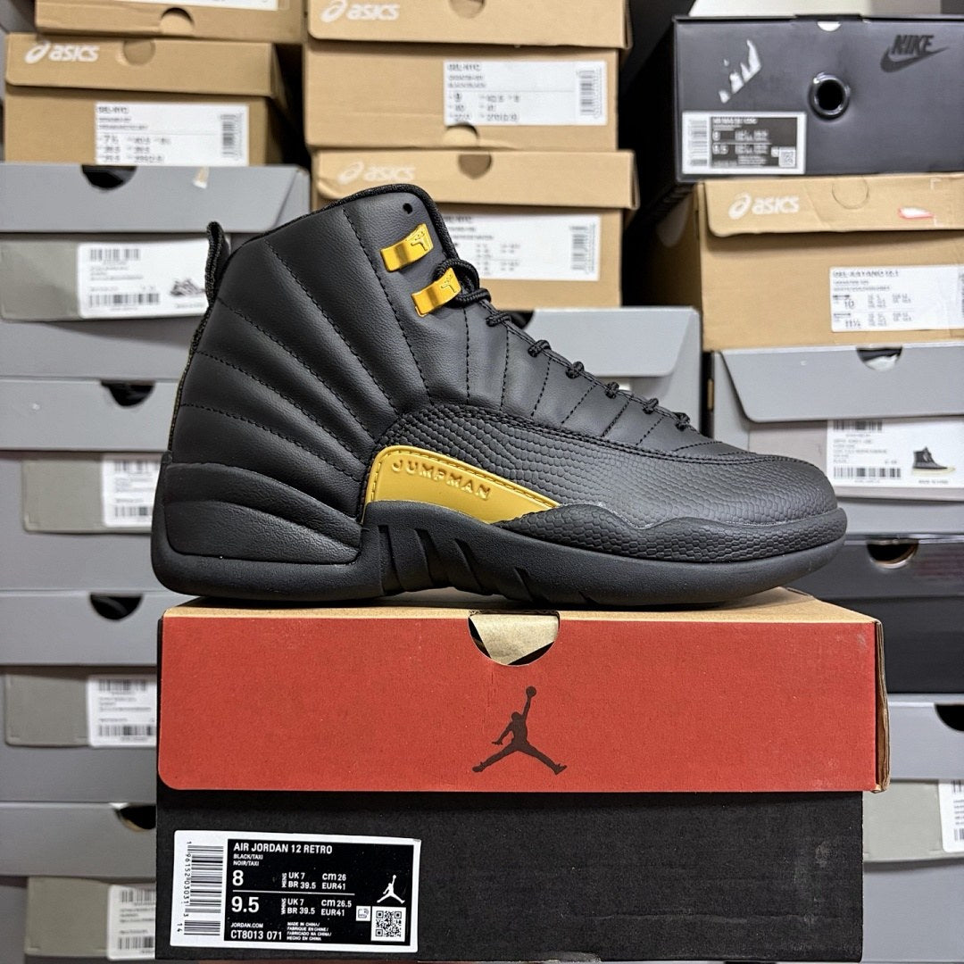 Air Jordan 12 Black Taxi