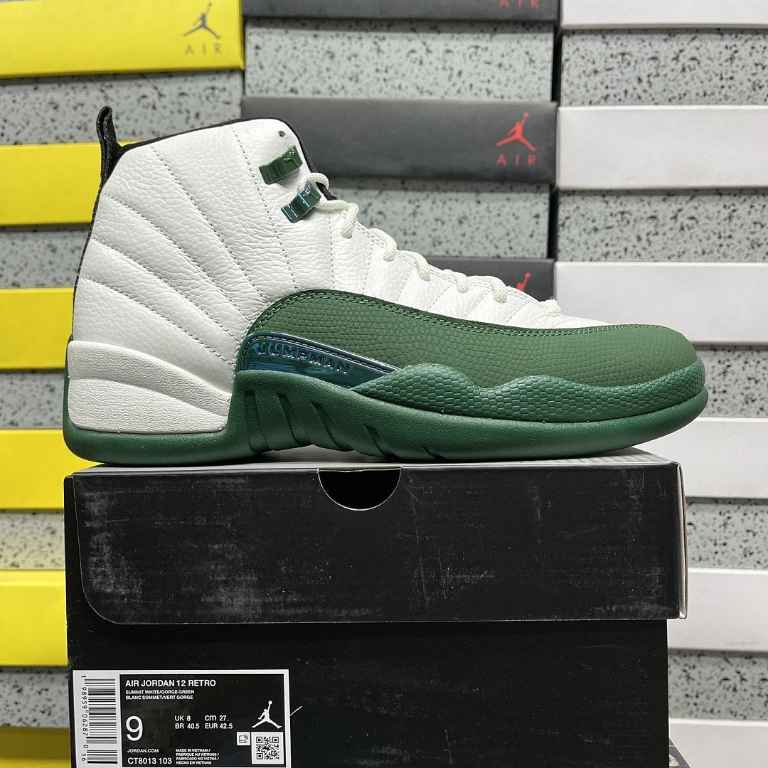 Air Jordan 12 Gorge Green