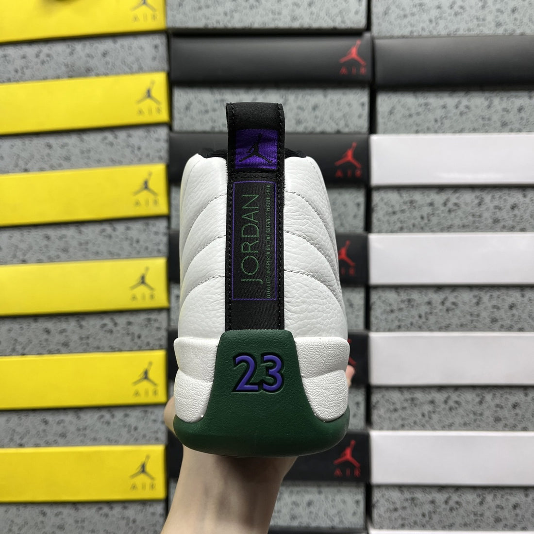 Air Jordan 12 Gorge Green