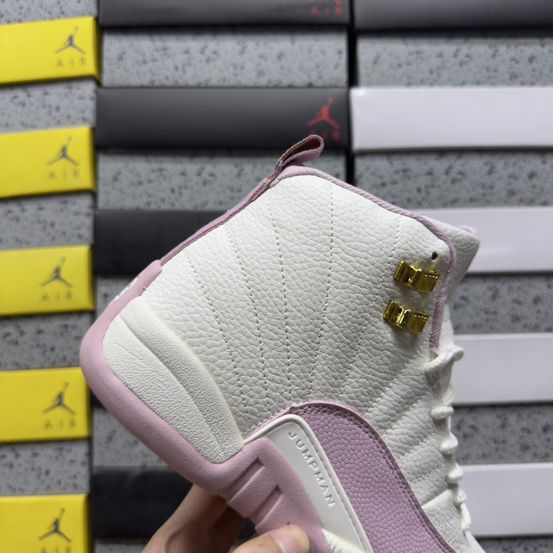 Air Jordan 12 Pink Sail