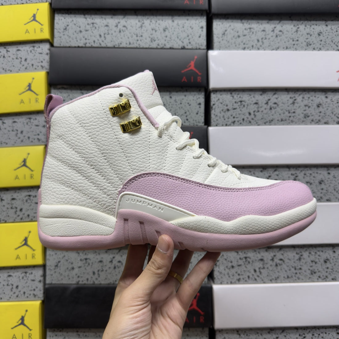 Air Jordan 12 Pink Sail