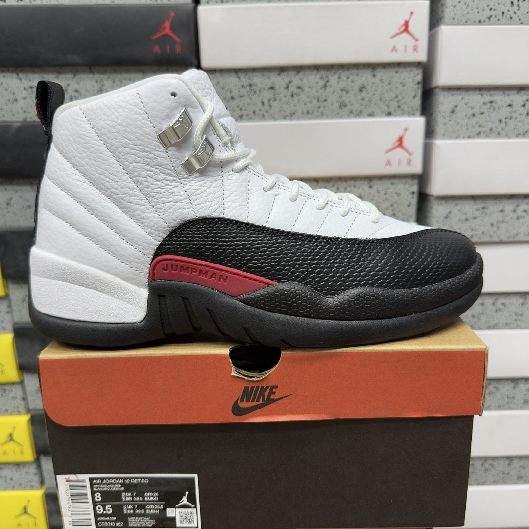 Air Jordan 12 Playoffs White