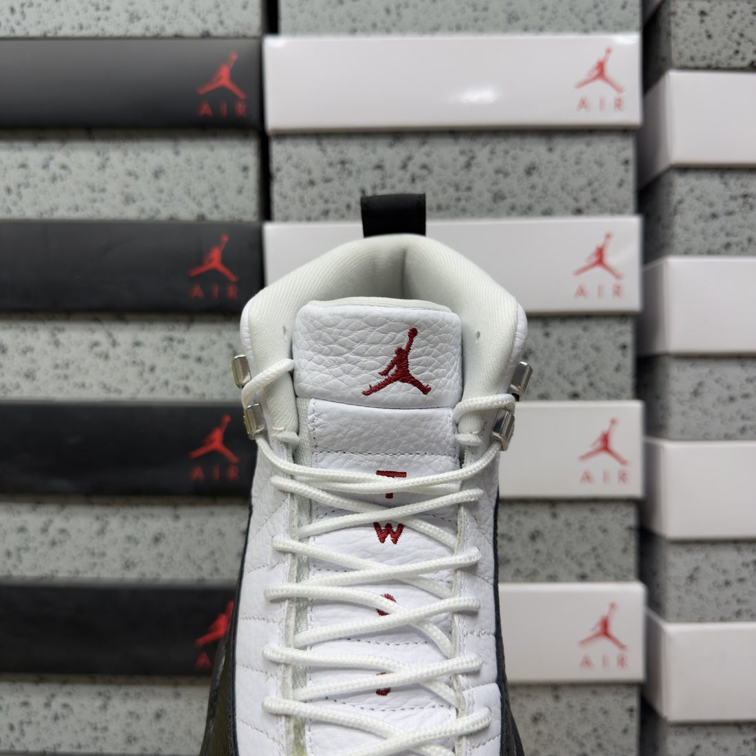 Air Jordan 12 Playoffs White