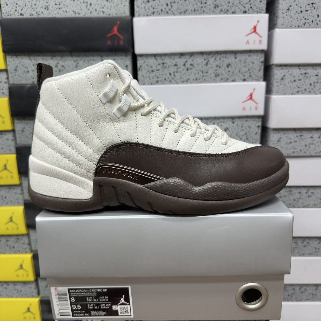 Air Jordan 12 Sail Brown