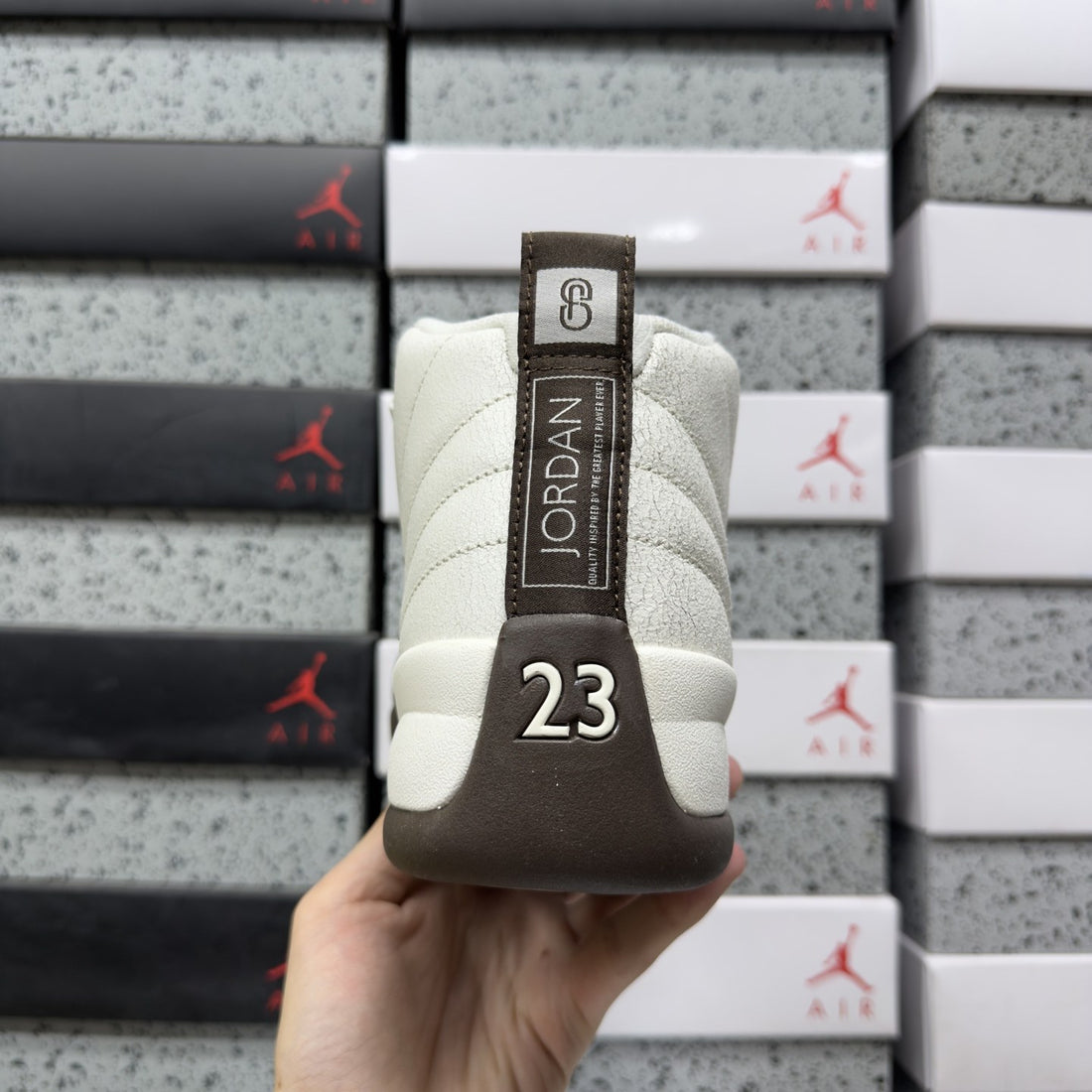 Air Jordan 12 Sail Brown
