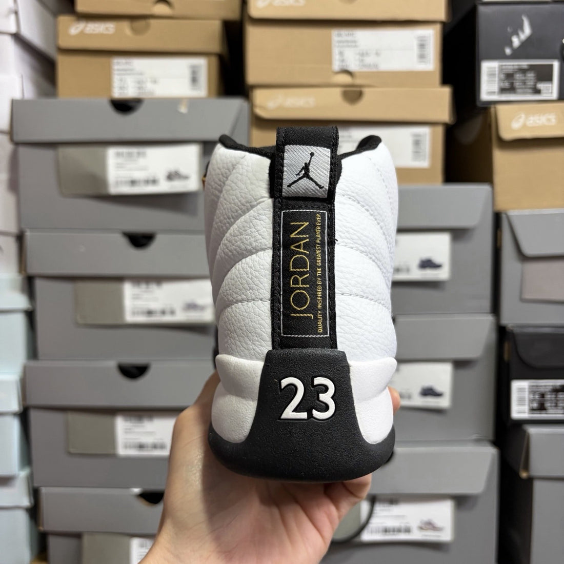 Air Jordan 12 Taxi Gold