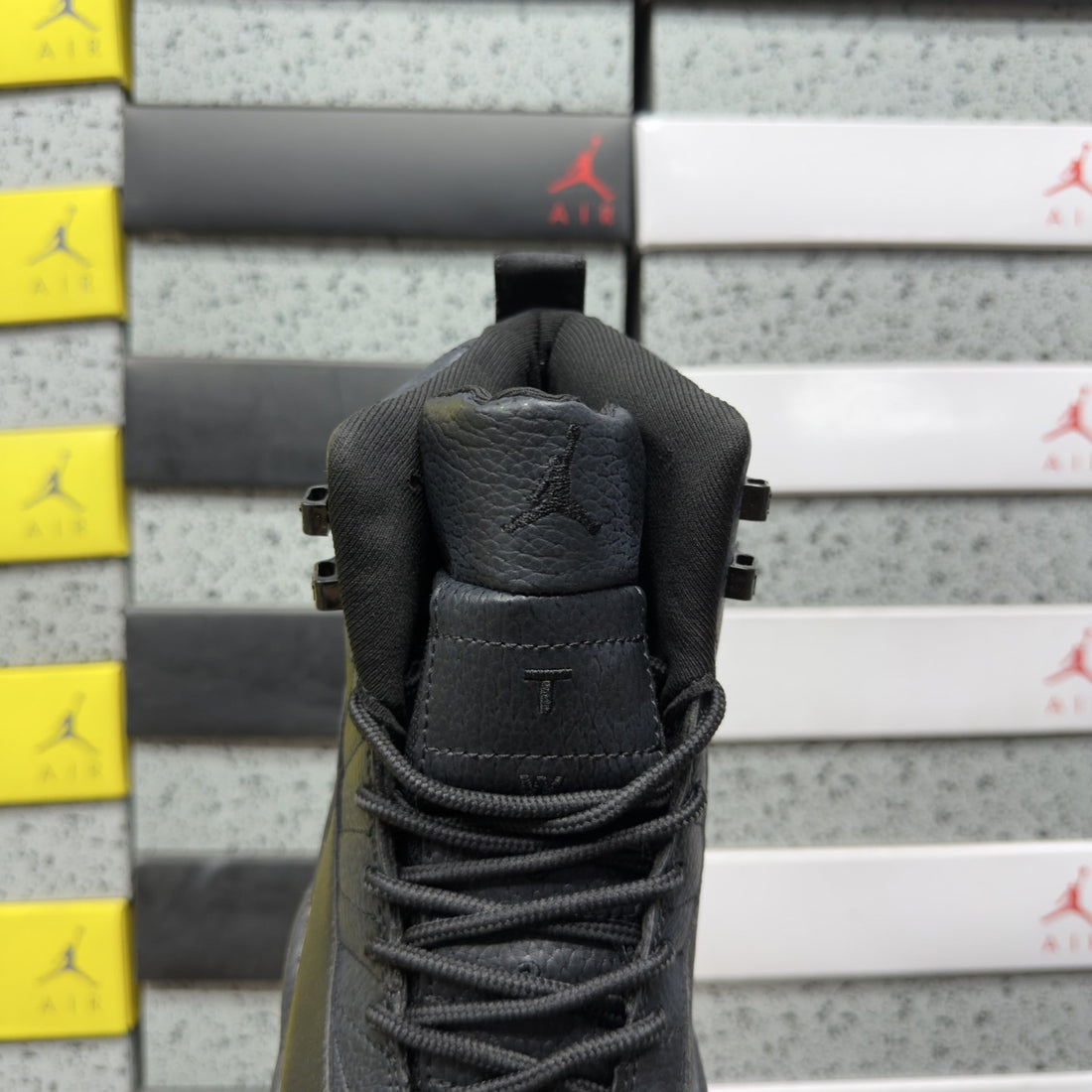 Air Jordan 12 Triple Black Dark