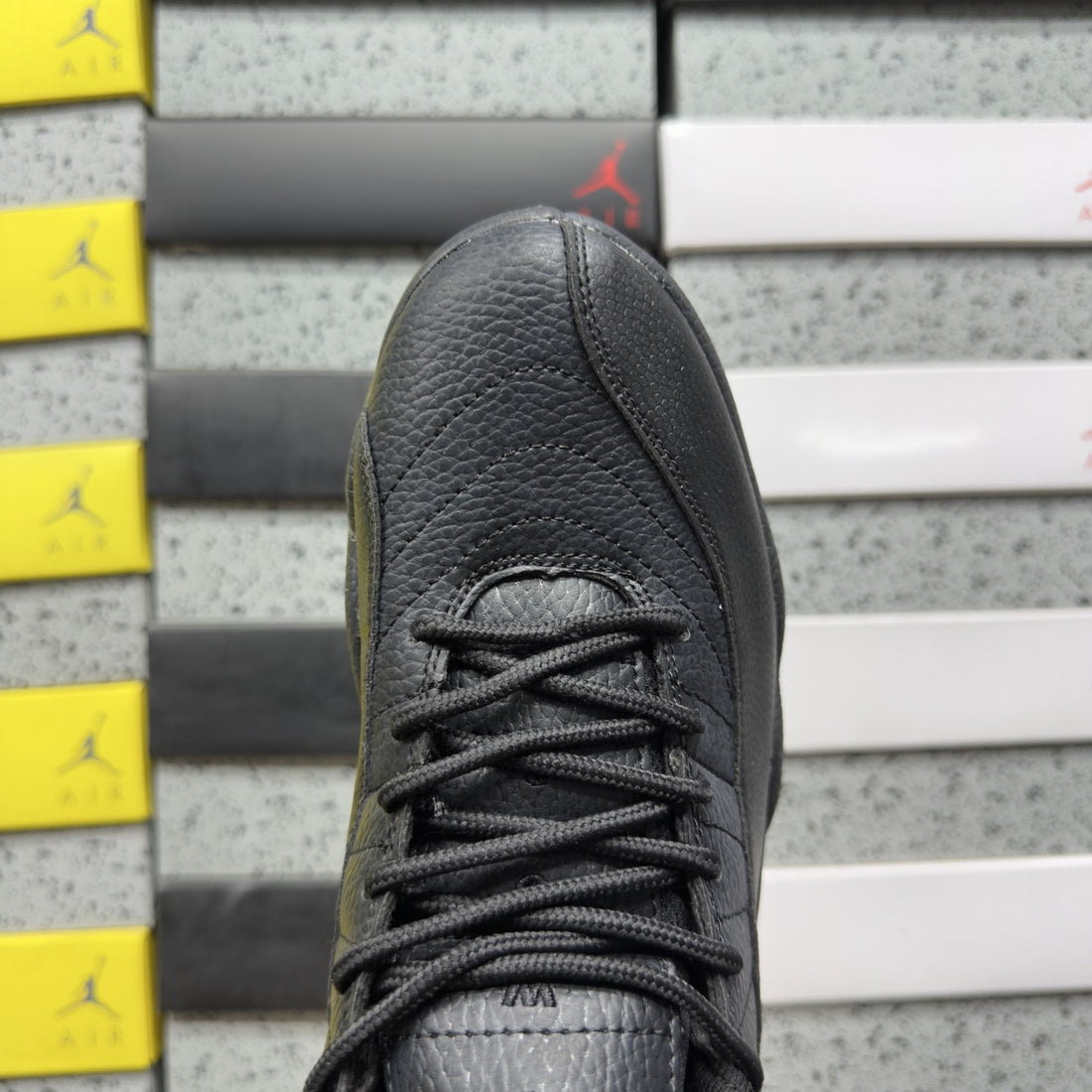 Air Jordan 12 Triple Black Dark