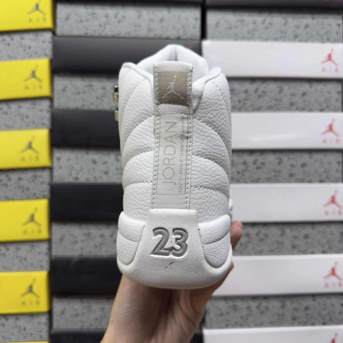 Air Jordan 12 White Chrome