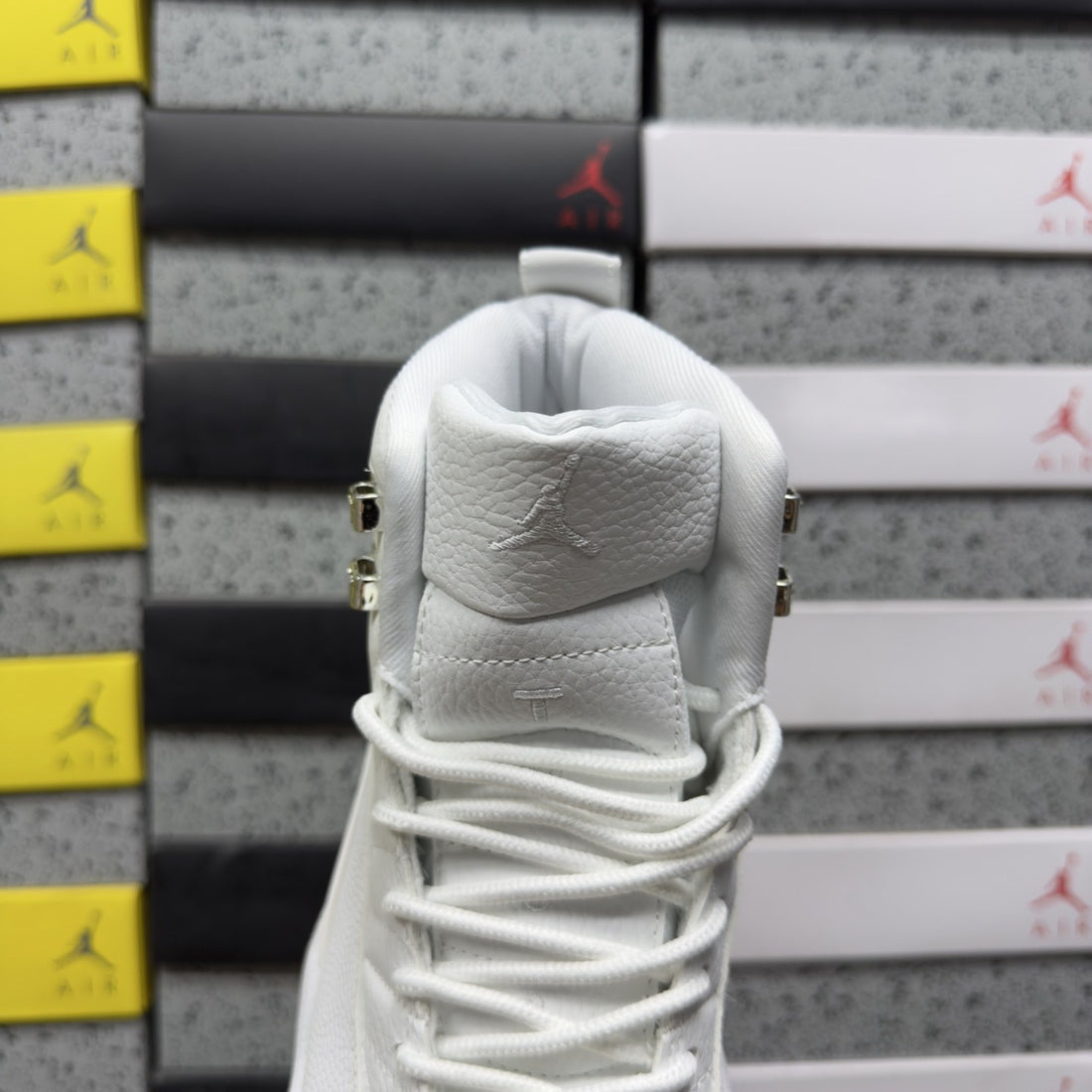 Air Jordan 12 White Chrome