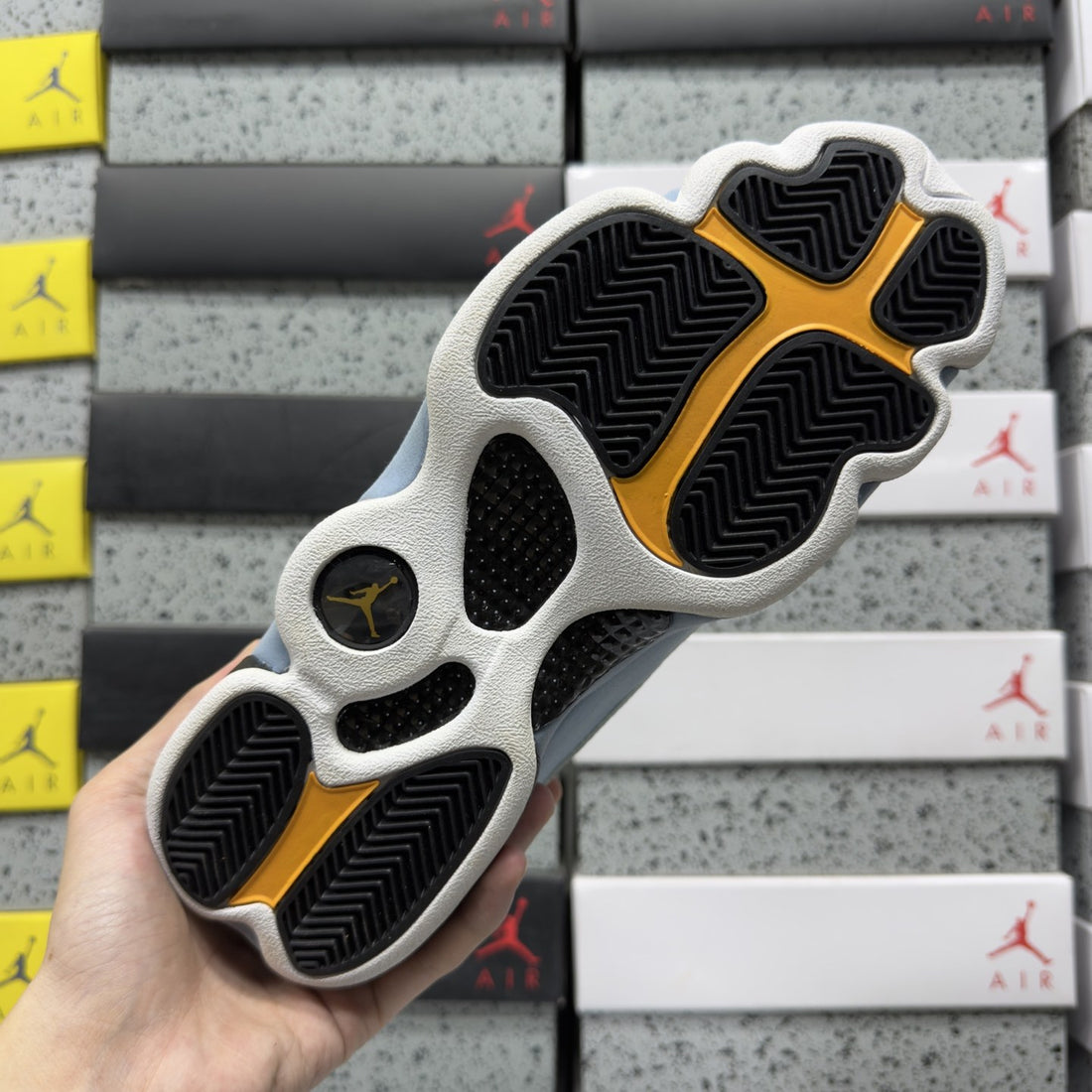 Air Jordan 13 Blue Grey