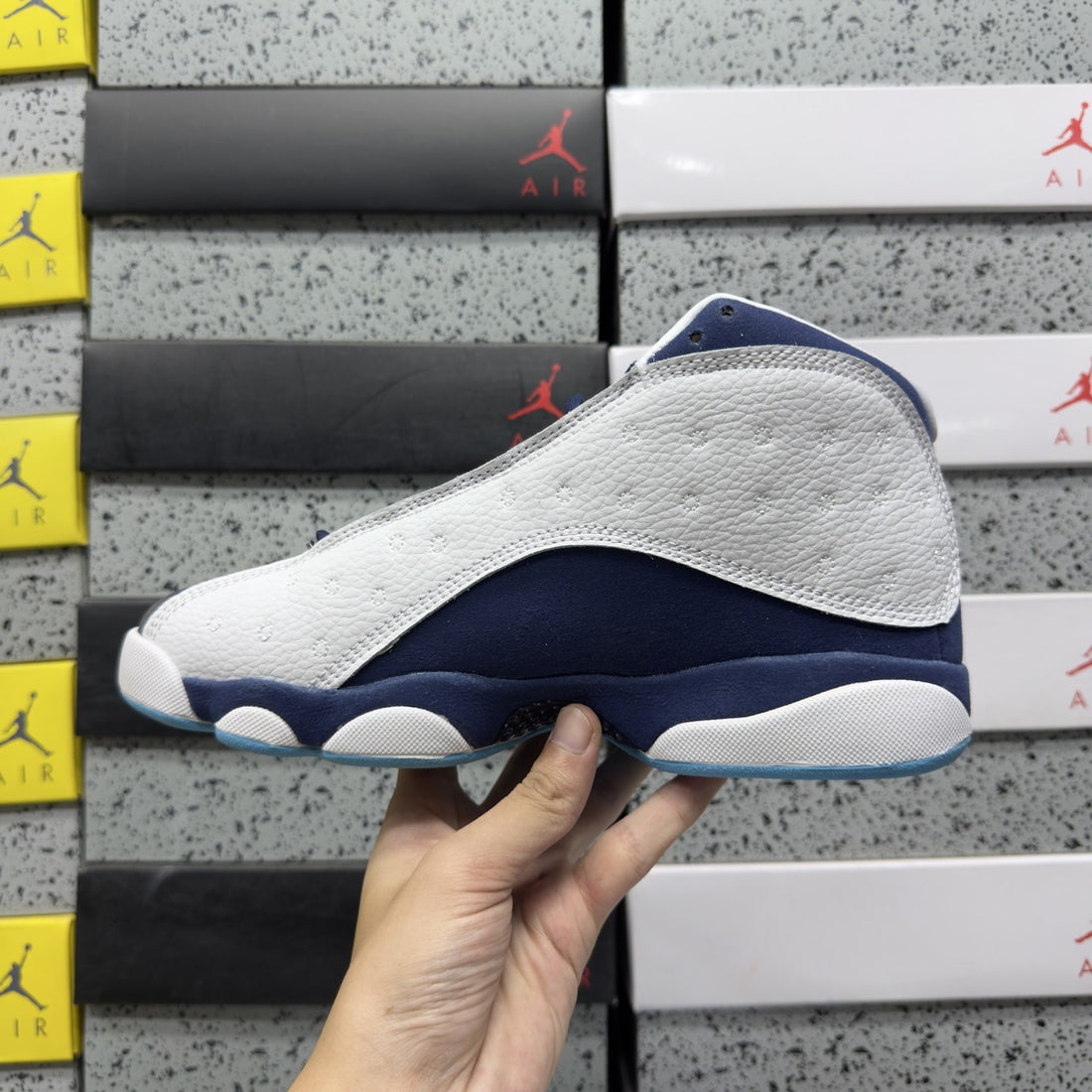 Air Jordan 13 French Blue White