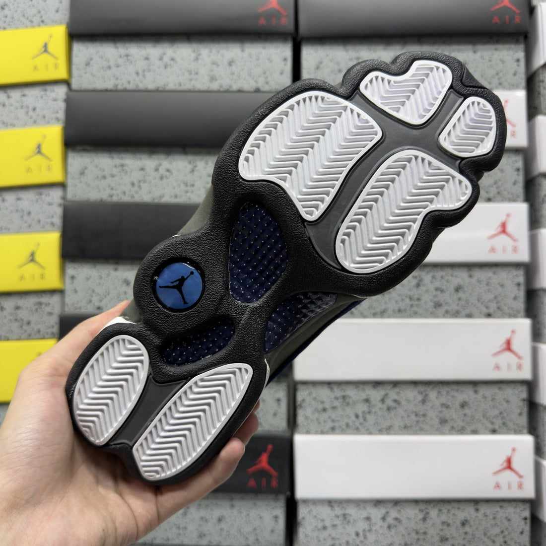 Air Jordan 13 Navy Brave Blue