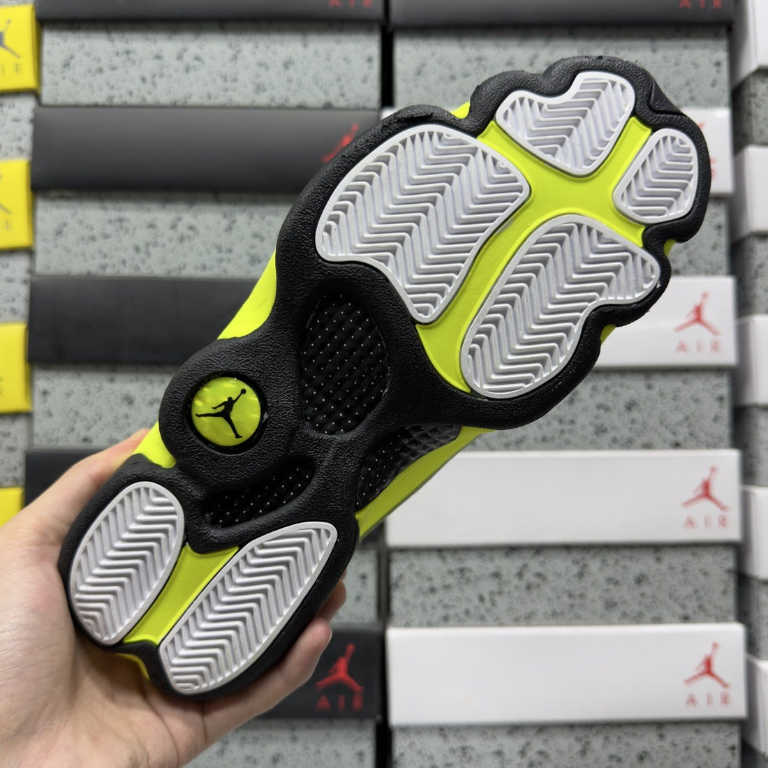 Air Jordan 13 Volt White