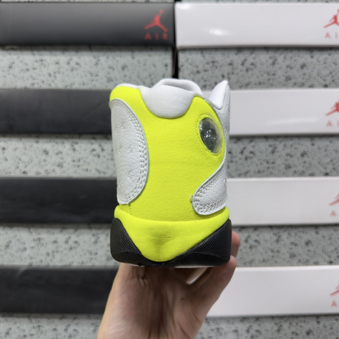 Air Jordan 13 Volt White